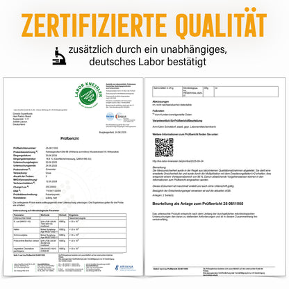 Ashwagandha KSM-66 Kapseln hochdosiert | 300mg | 5% Withanolide | 120 vegane Kapseln