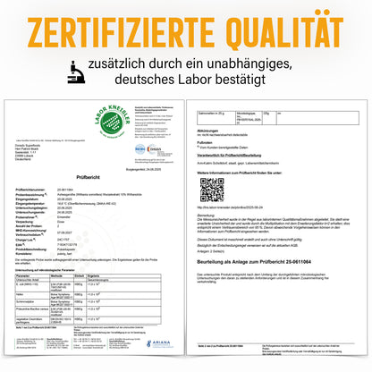 Ashwagandha Extrakt Kapseln | 10% Withanolide | 1000mg Tagesportion | 120 vegane Kapseln