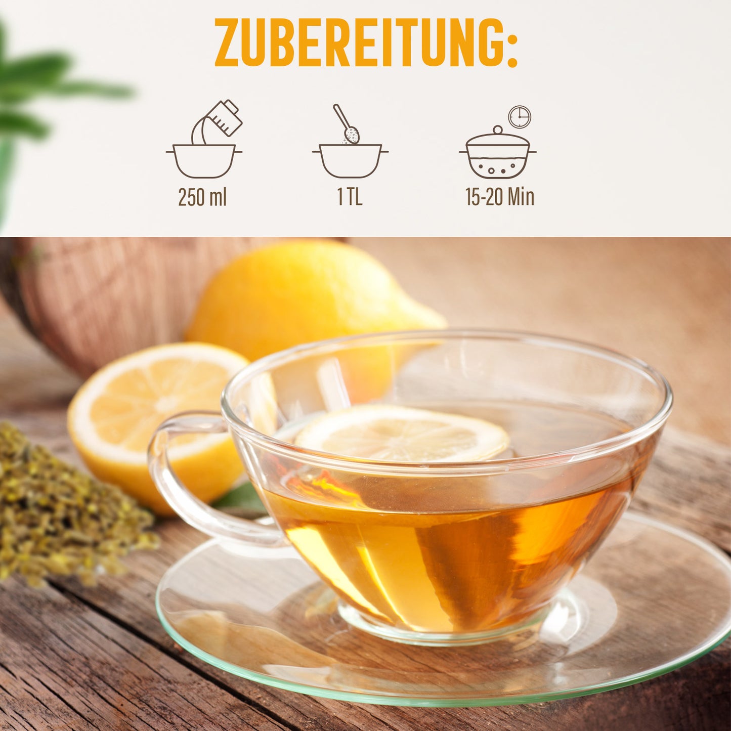 Baikal Helmkraut Tee | Wurzelschnitt 100g | Scutellaria baicalensis | ohne Zusatzstoffe