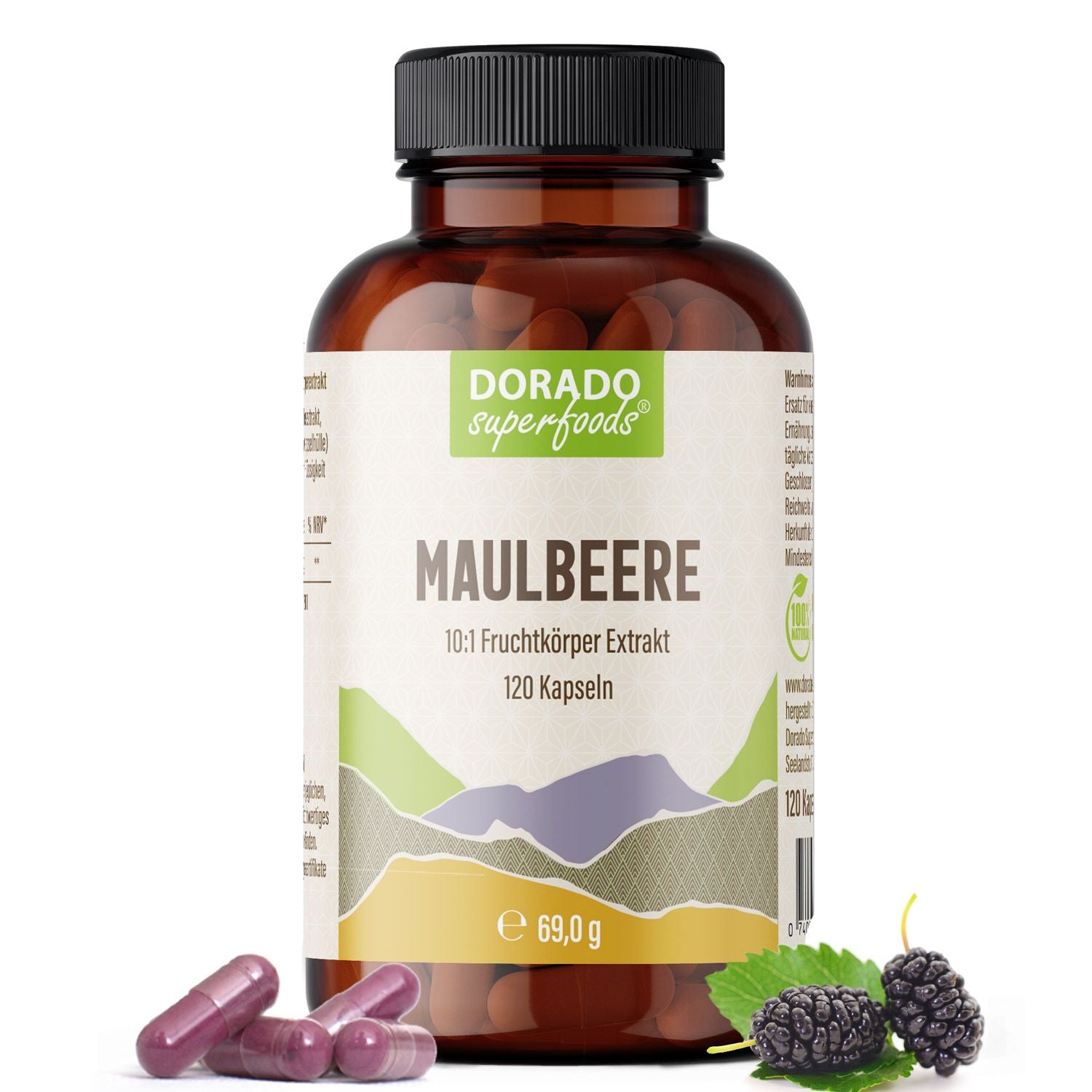 MaulbeereExtratKapselnDoradoSuperfoods