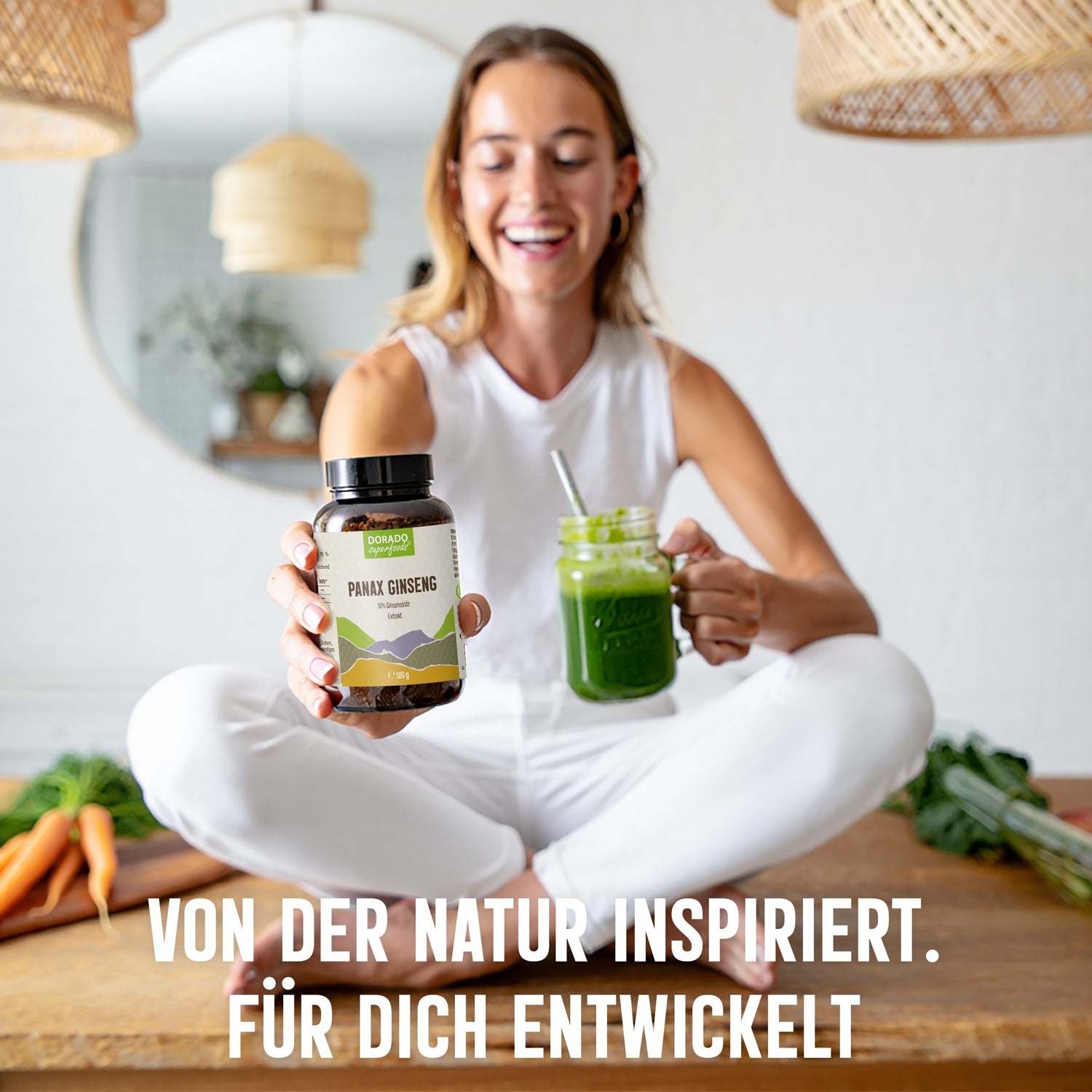 Koreanischer Panax Ginseng Extrakt – 100 g Wurzelpulver hochkonzentriert