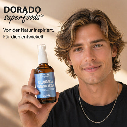 kolloidales Silber Silberwasser 25 PPM Spray - 100 ml