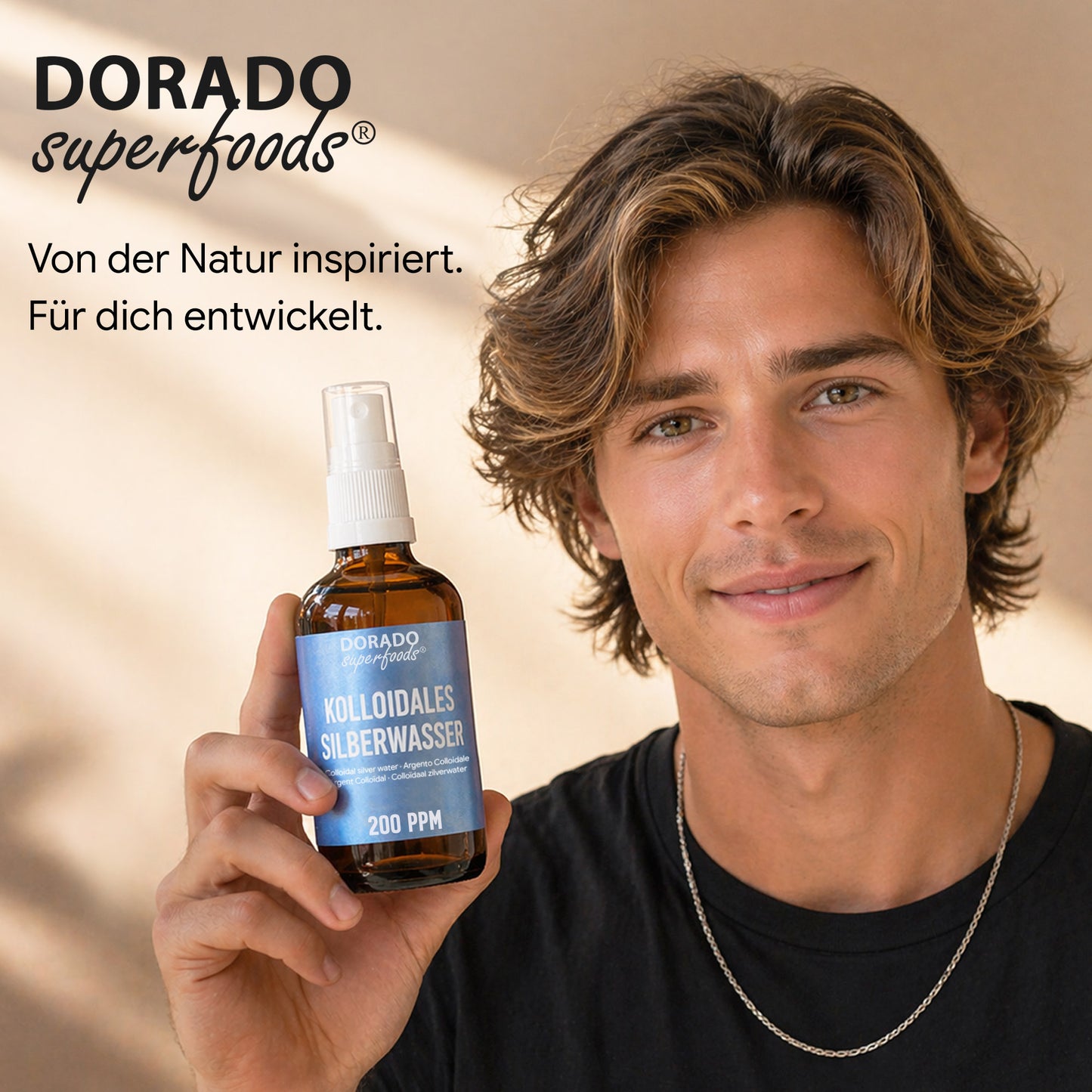kolloidales Silber Silberwasser 200 PPM Spray - 100 ml